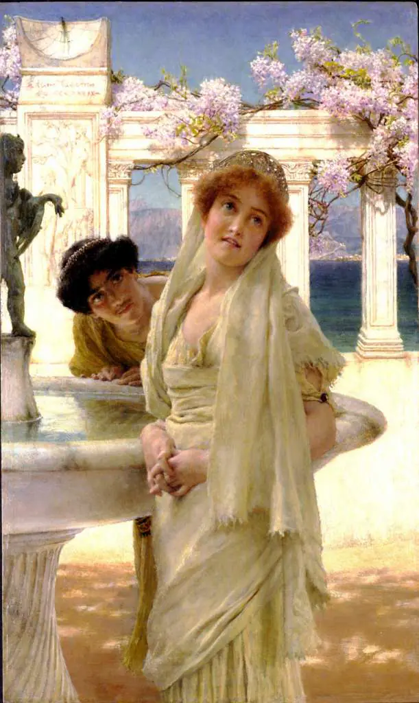 Alma Tadema: A Difference Of Opinion