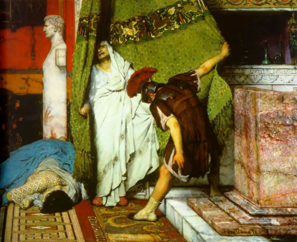 Alma Tadema: A Roman Emperor Ad41