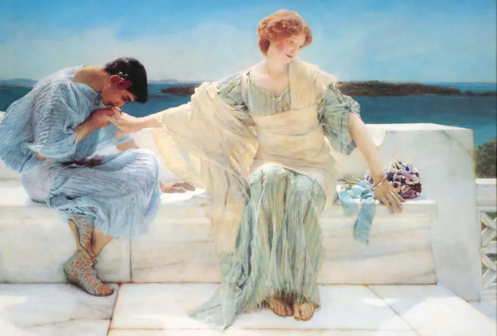 Alma Tadema: Ask Me No More