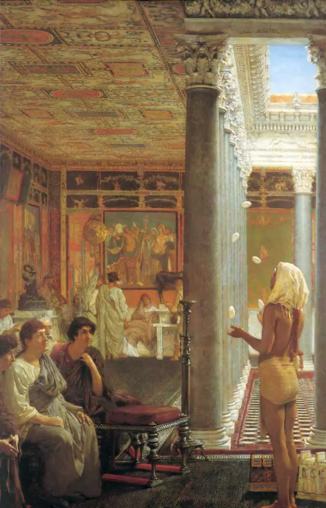Alma Tadema: Egyptian Juggler