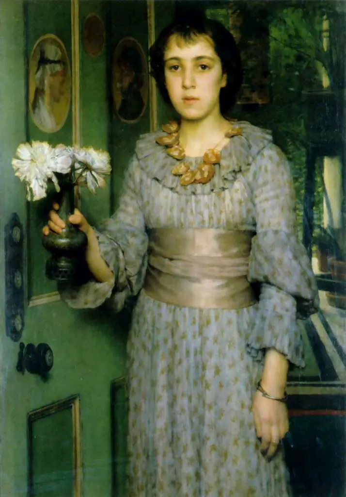 Alma Tadema: Portrait Of Anna Alma-tadema