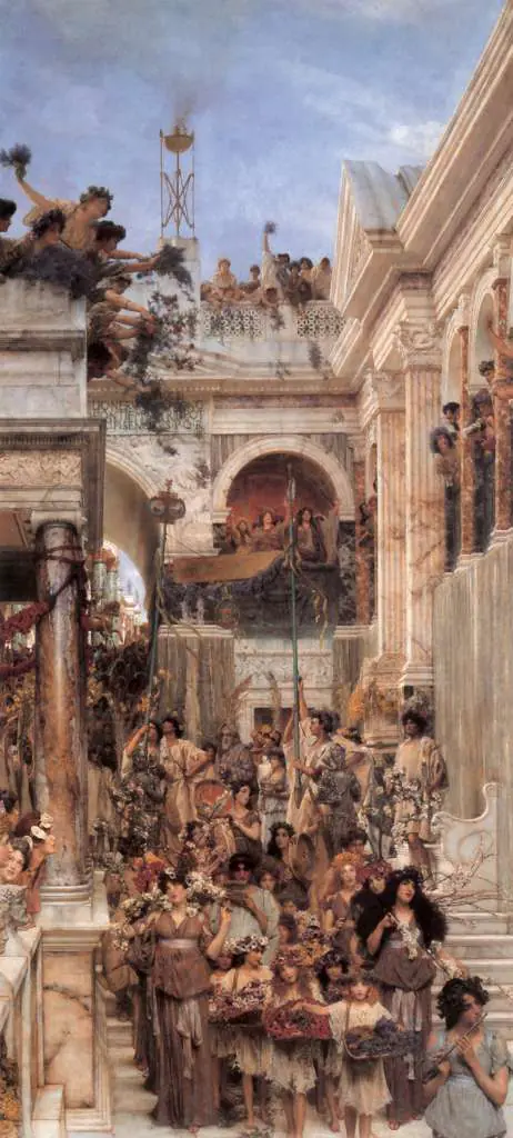 Alma Tadema: Spring