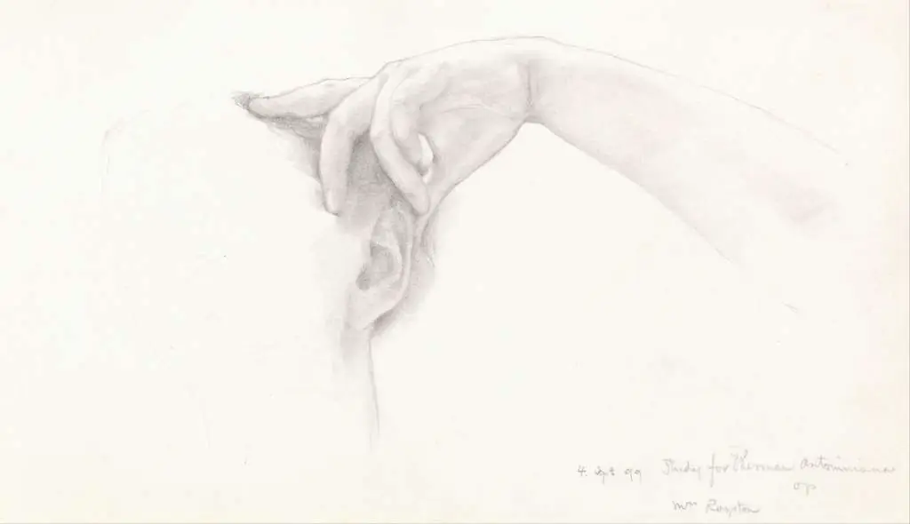 Alma Tadema: Study For Thermaie Antoniniane