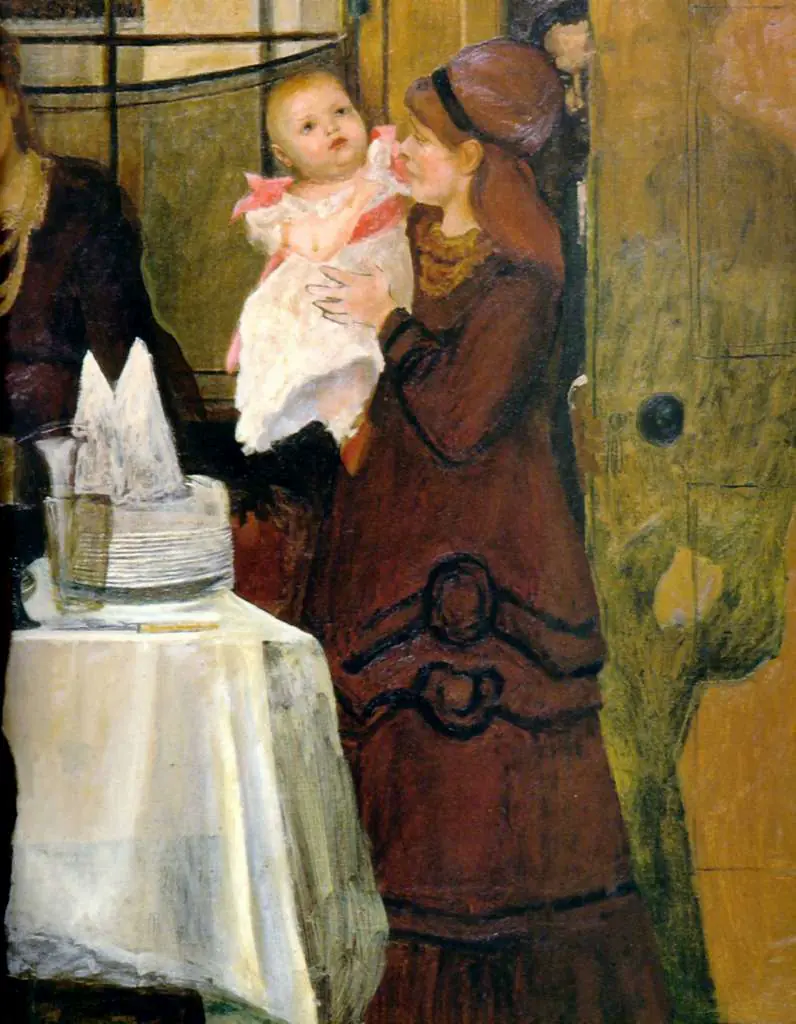 Alma Tadema: The Epps Family Screen