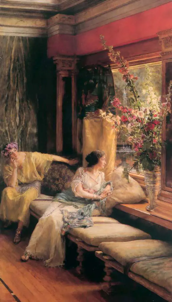 Alma Tadema: Vain Courtship