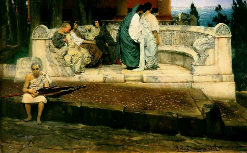 Alma Tadema: An Exedra
