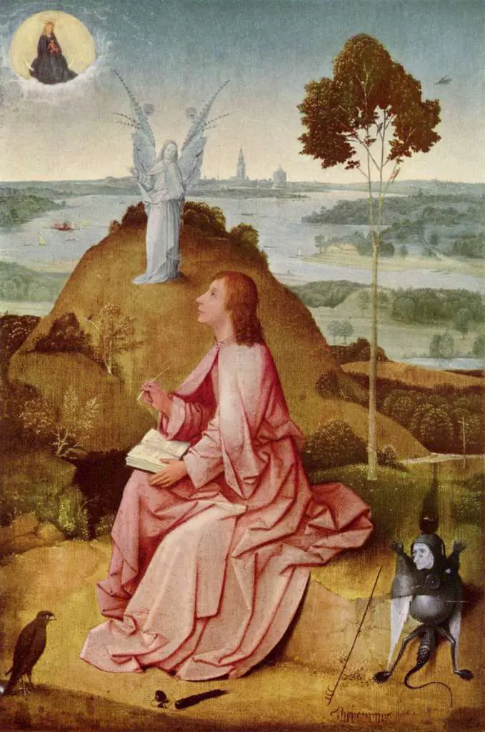 Bosch: Johannes Der Evangelist Auf Patmos