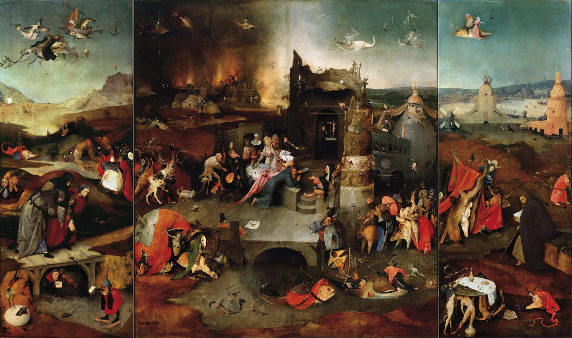 Bosch: Temptation Of Saint Anthony