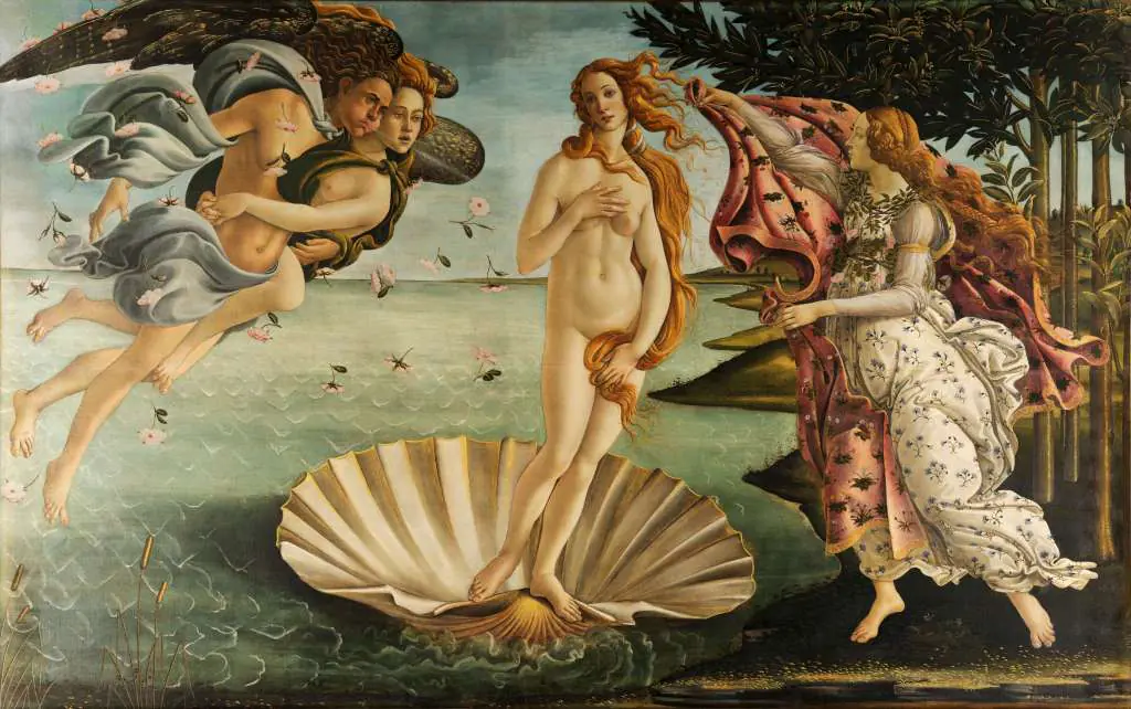 Botticelli: La Nascita Di Venere-edited