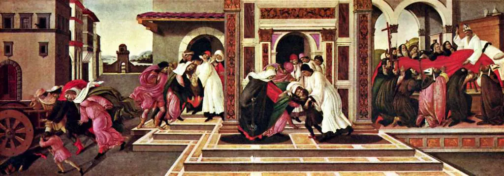 Botticelli: Last Miracle And The Death Of Zenobius