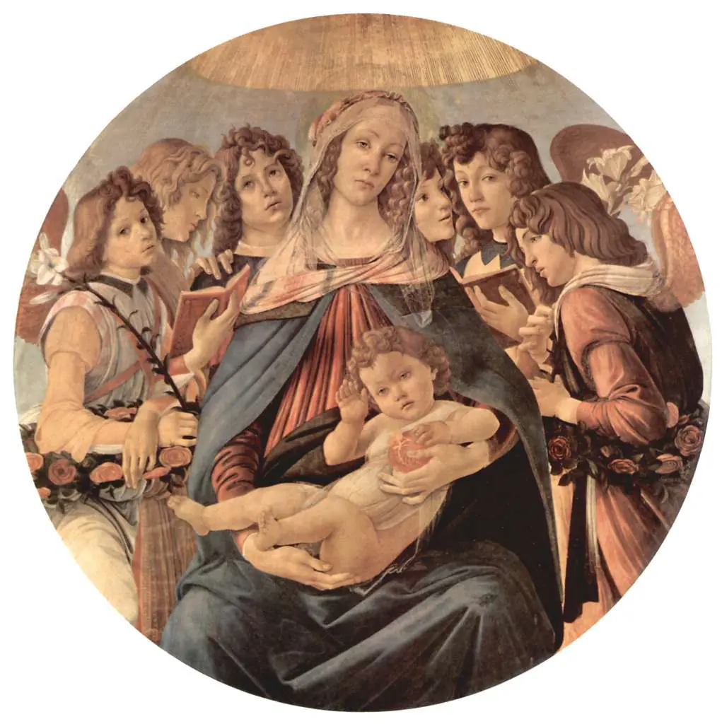 Botticelli: Madonna With Six Angels