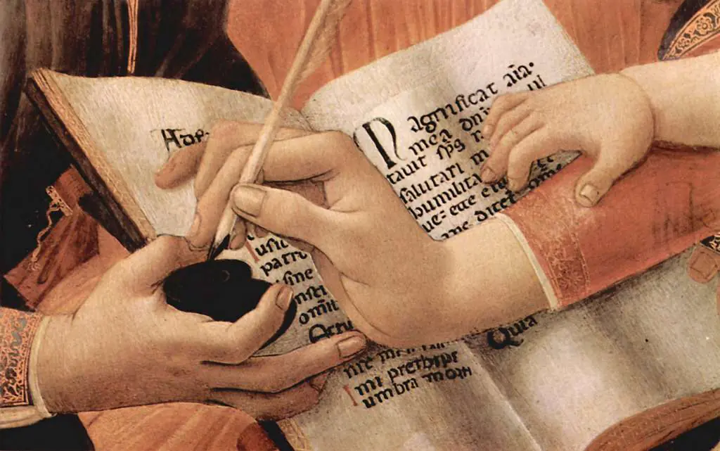 Botticelli: Maria With Christ Child And Five Angels Detail2