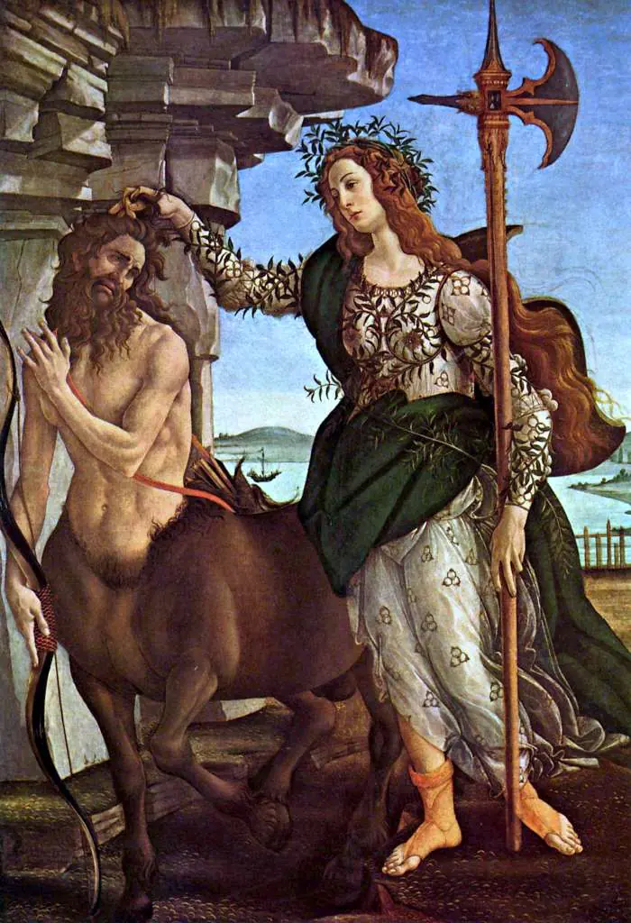 Botticelli: Minerva And The Centaur