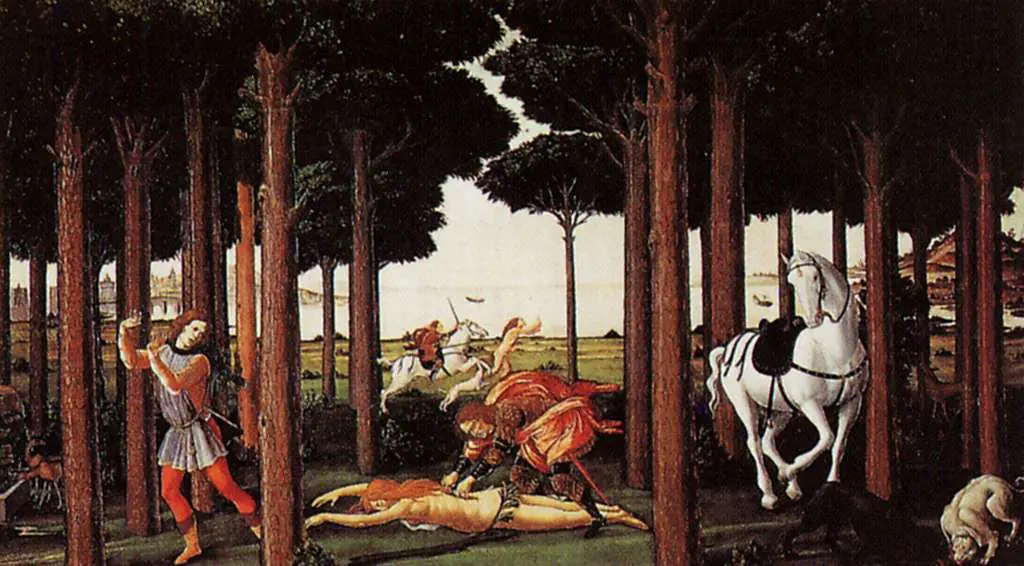 Botticelli: Nastagio Degli Onesti Second Episode