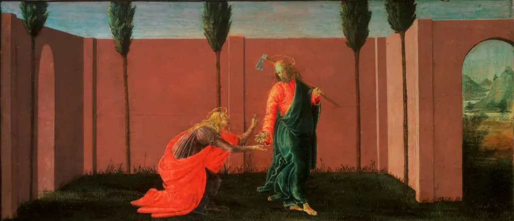 Botticelli: Noli Me Tangere