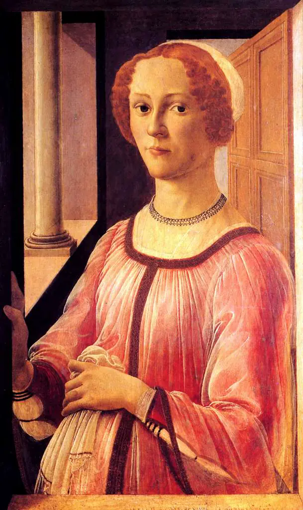 Botticelli: Portrait Of Smeralda Brandini
