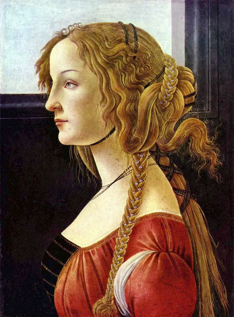 Botticelli: Portrait Of The Simonetta Vespucci