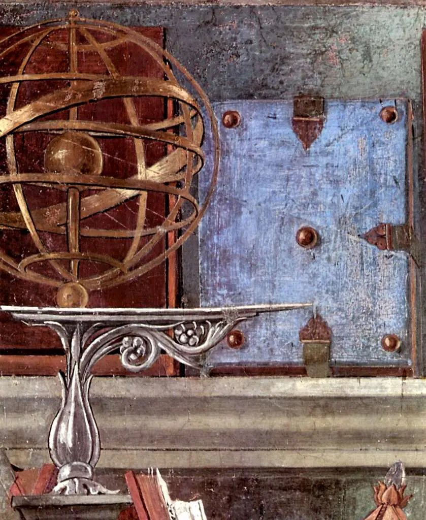 Botticelli: St. Augustinus In Prayer Detail2