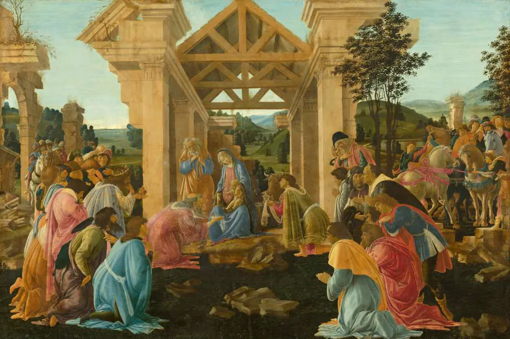 Botticelli: The Adoration Of The Magi