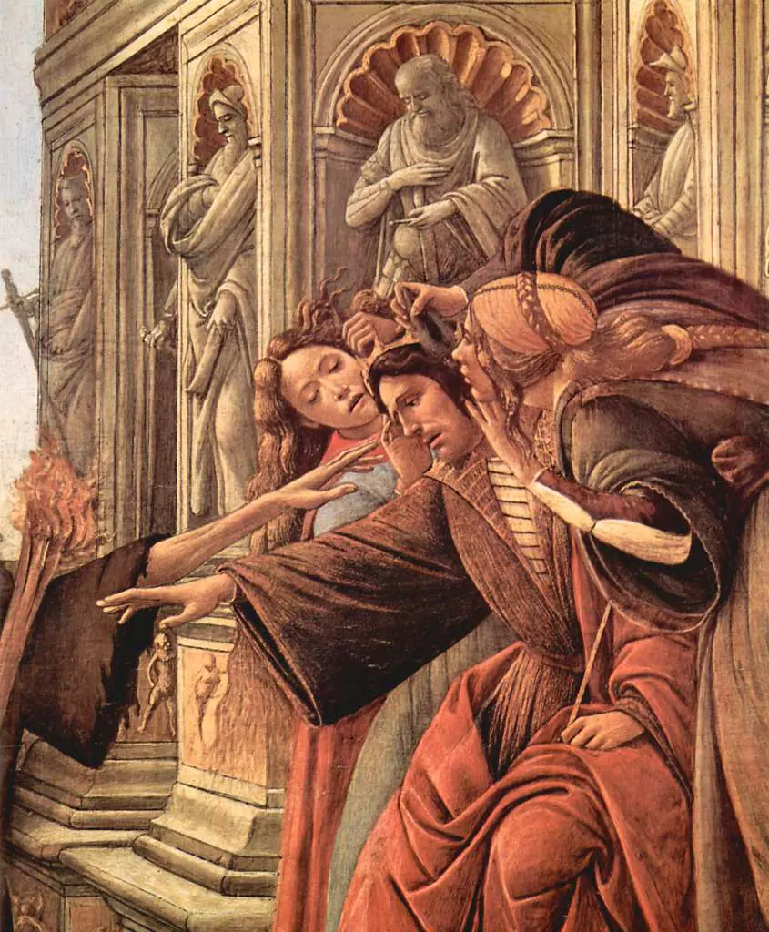Botticelli: The Calumny Of Apelles Detail2
