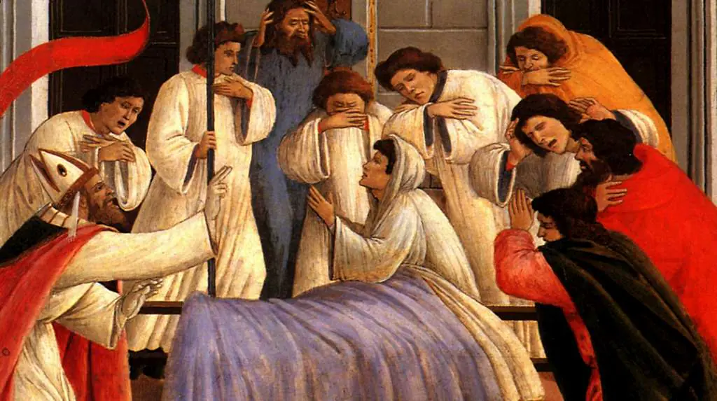 Botticelli: Three Miracles Of Saint Zenobiusdetail
