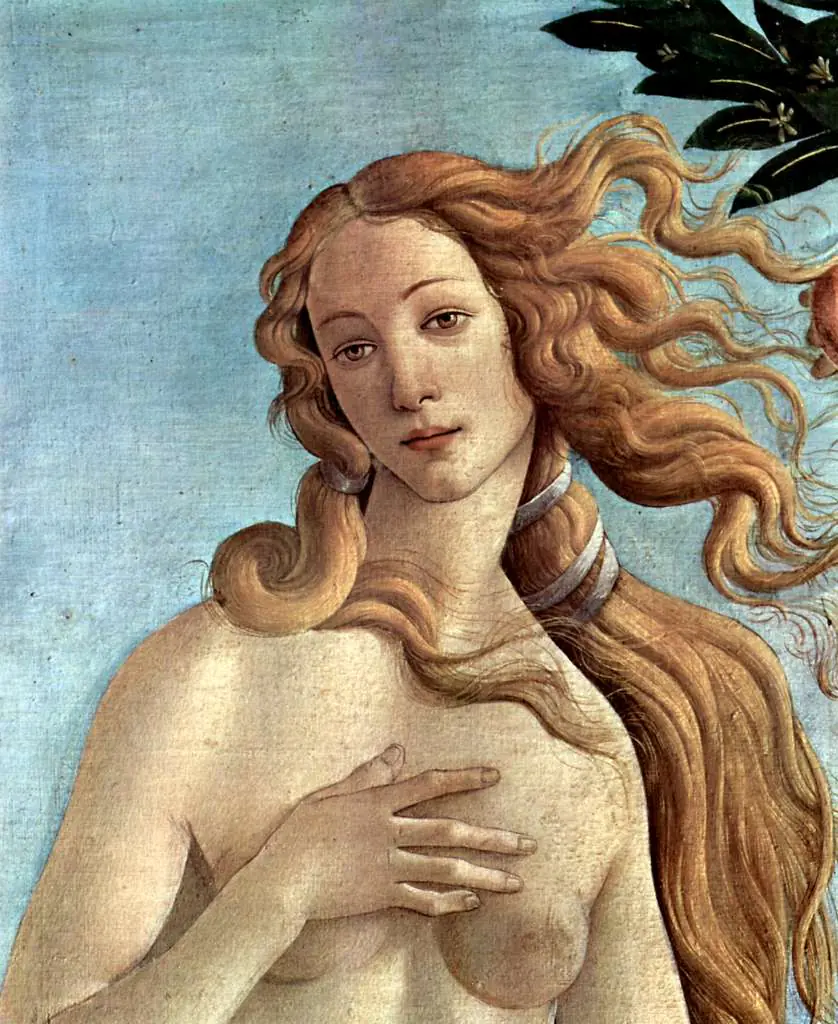 Botticelli: Birth Of The Venus Detail