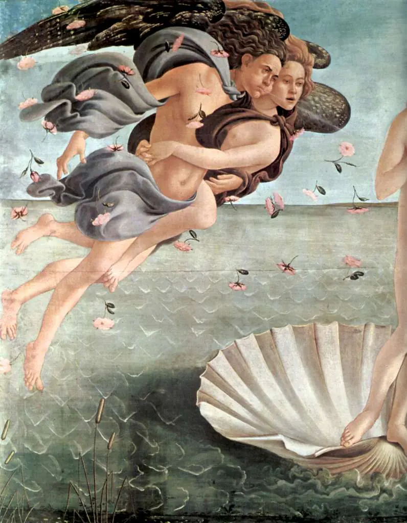 Botticelli: Birth Of The Venus Detail3