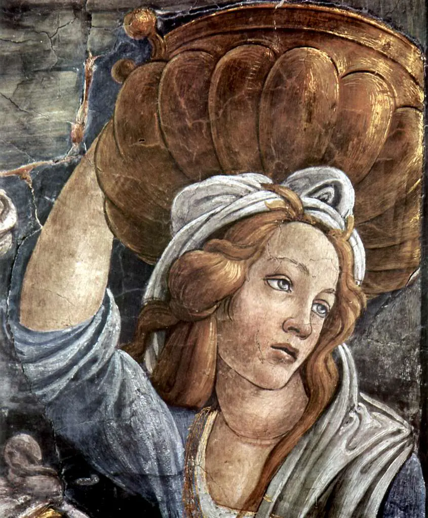 Botticelli: The Youth Of The Moses Detail