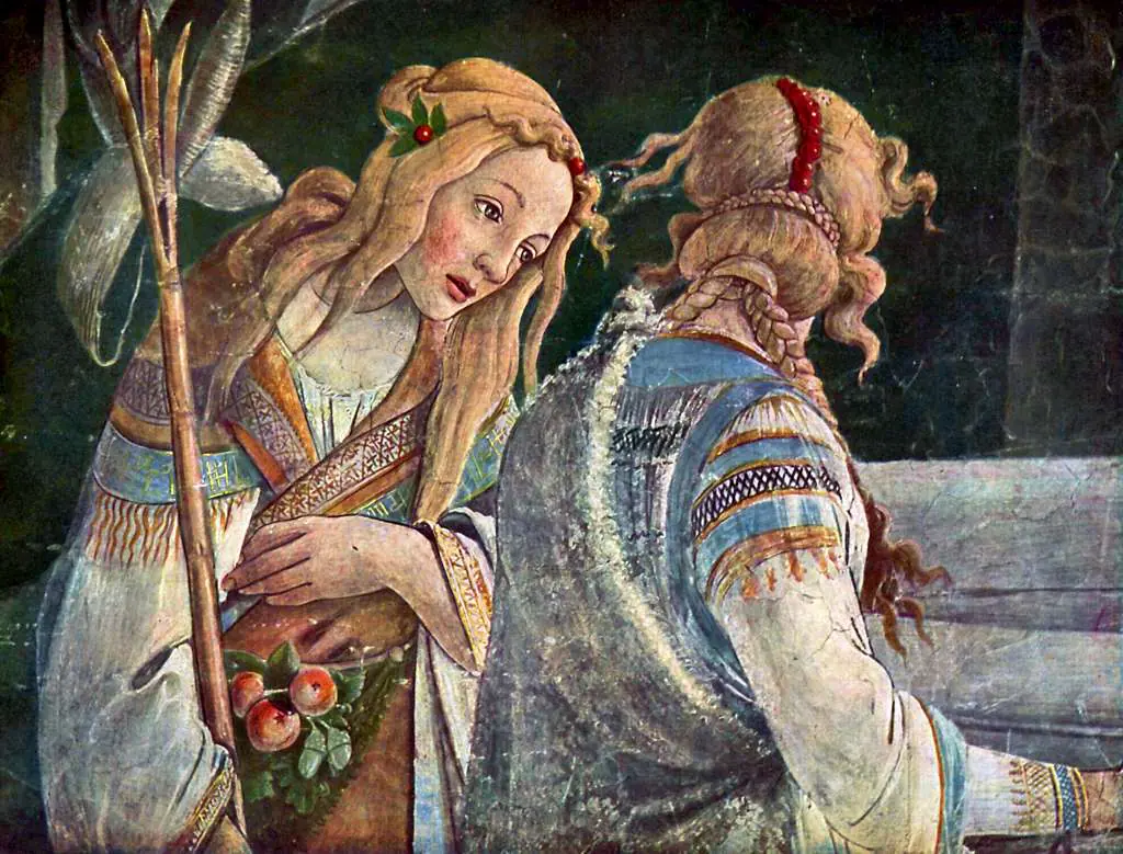 Botticelli: The Youth Of The Moses Detail2