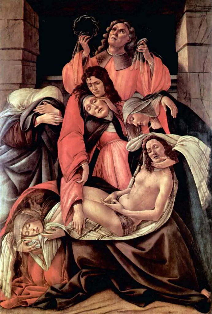 Botticelli: Weeping Christ