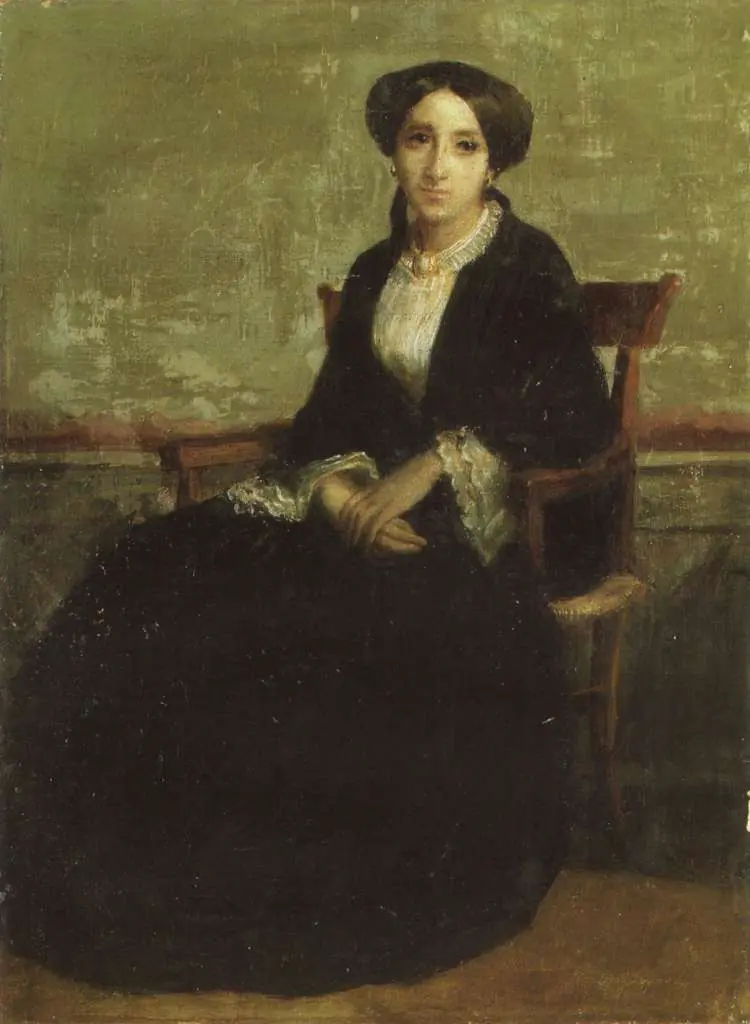 Bouguereau: A Portrait Of Genevieve Bouguereau