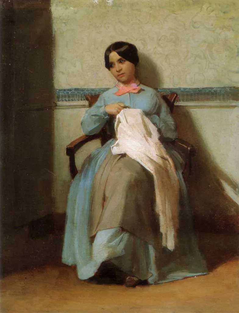 Bouguereau: A Portrait Of Leonie Bouguereau