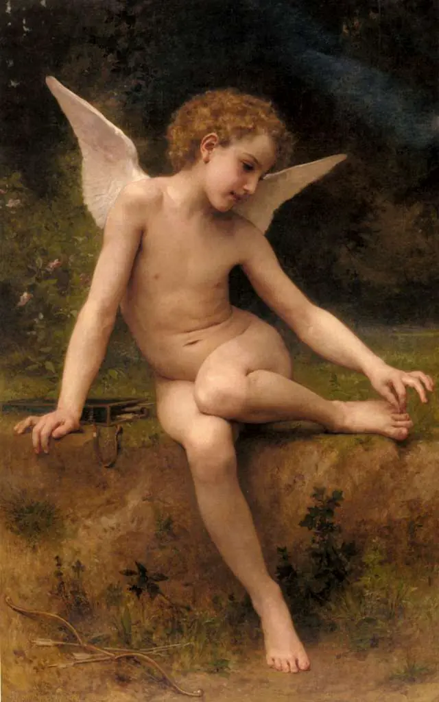 Bouguereau: Adolphe L Amour A L Epine