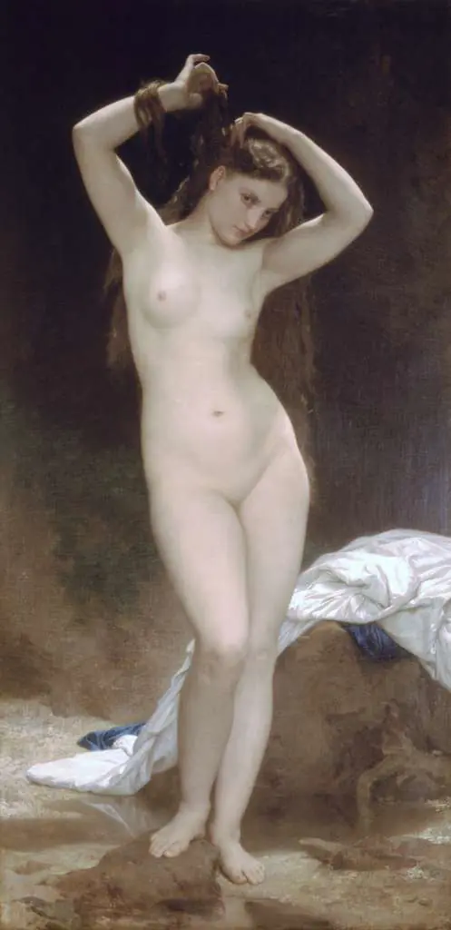 Bouguereau: Baigneuse 1870