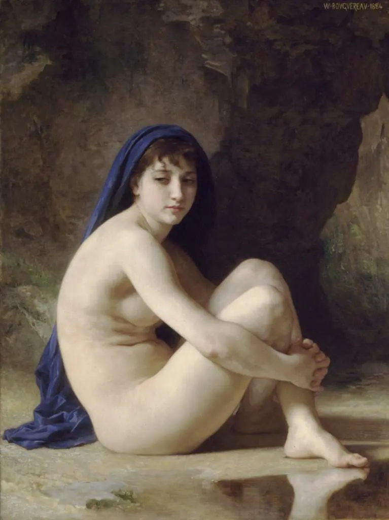 Bouguereau: Baigneuse Accroupie