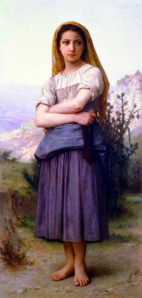 Bouguereau: Bergere 1886