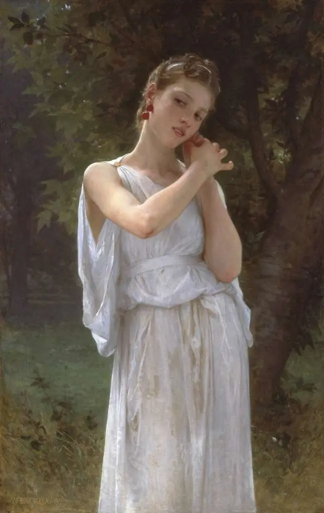 Bouguereau: Boucles D-oreilles The Earrings 1891