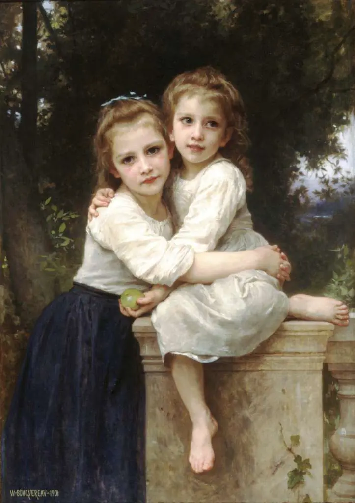 Bouguereau: Deux Soeurs