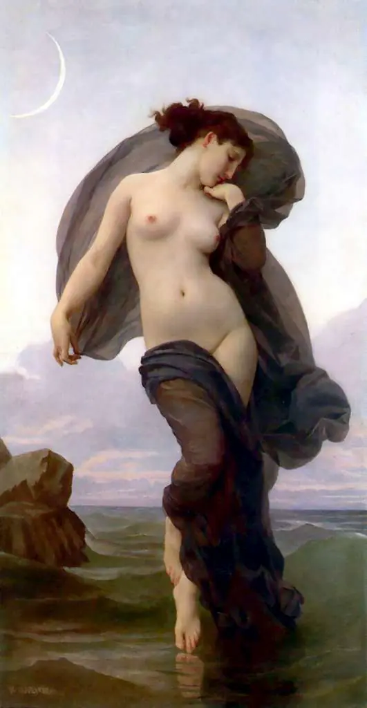 Bouguereau: Evening Mood