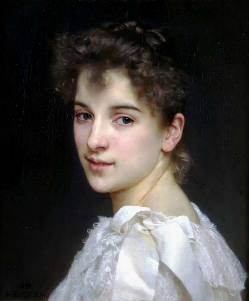 Bouguereau: Gabrielle Cot 1890