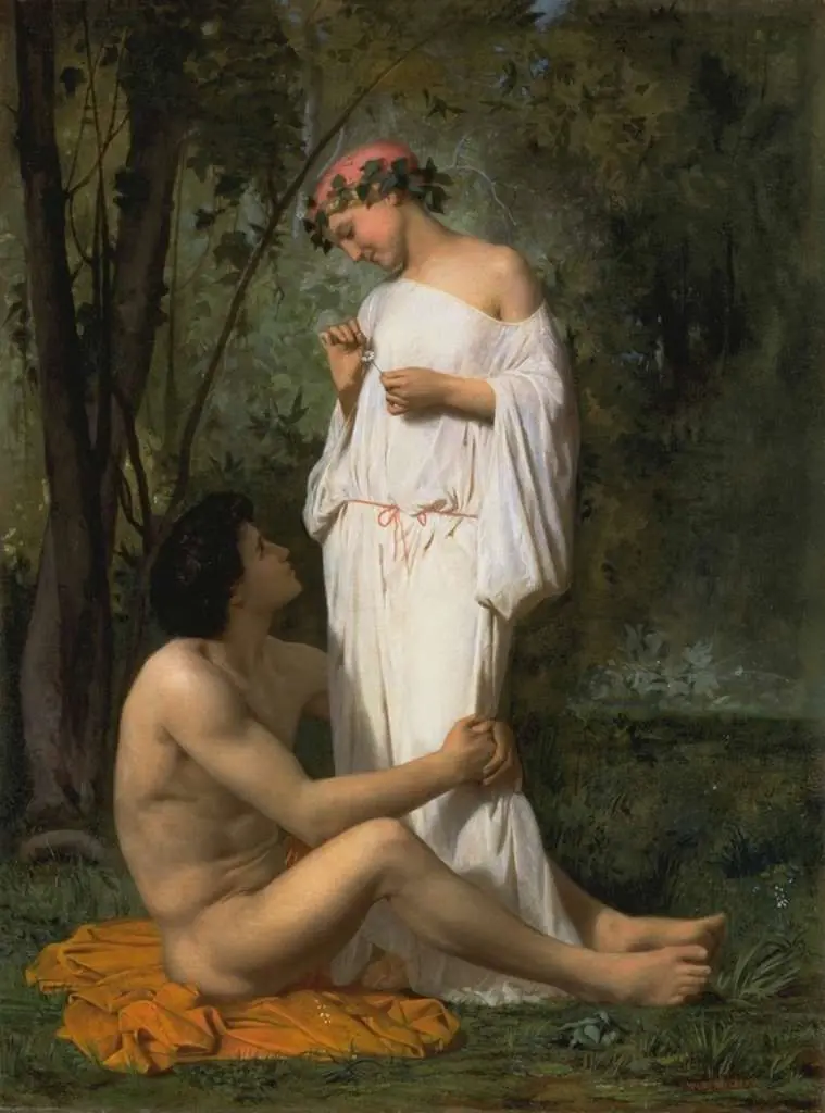 Bouguereau: Idylle 1851