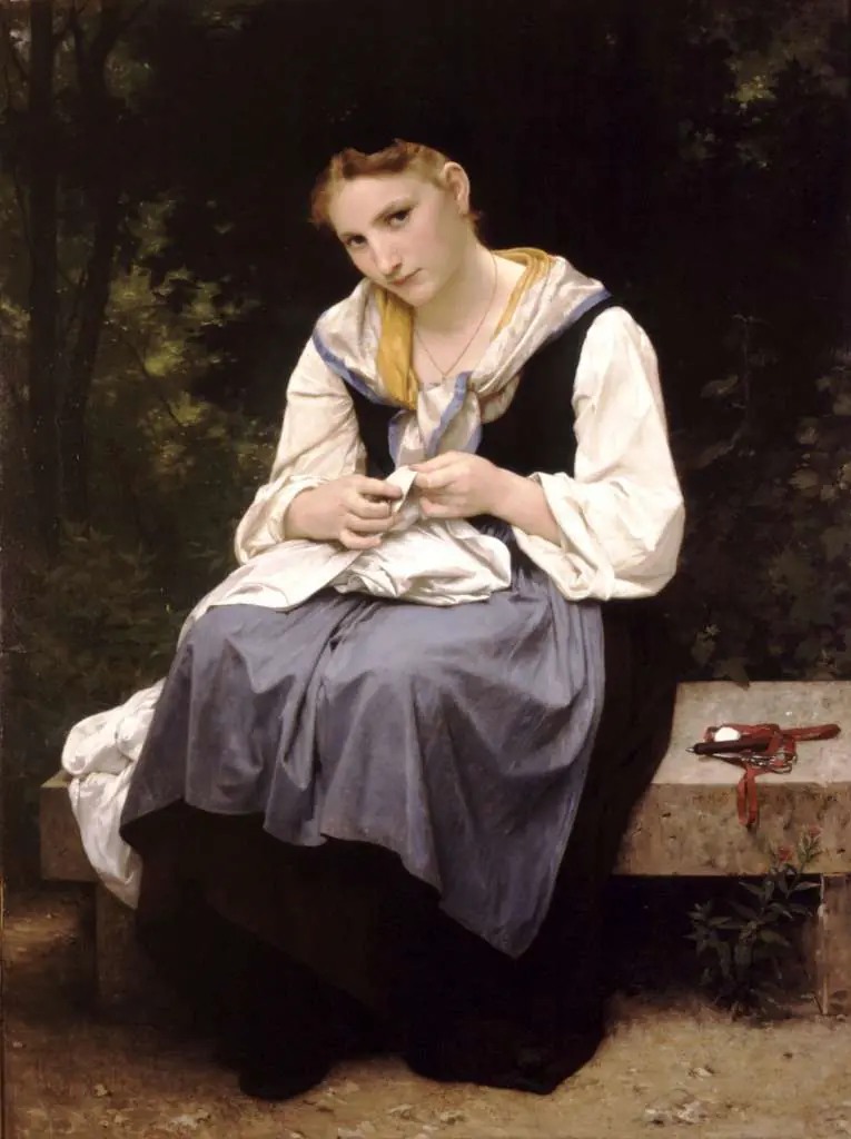 Bouguereau: Jeune Ouvriere