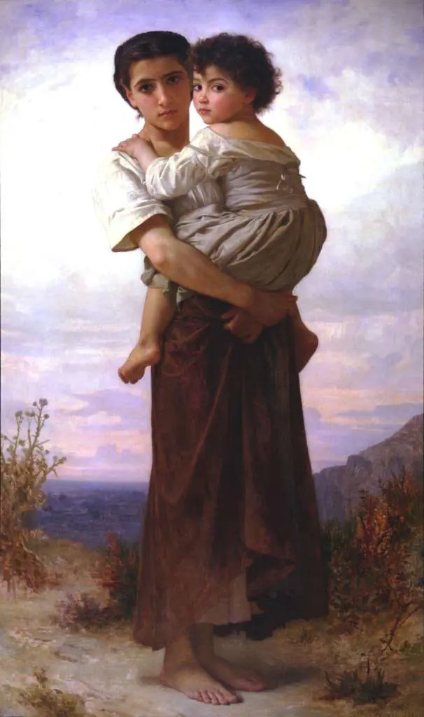 Bouguereau: Jeunes Bohemiennes