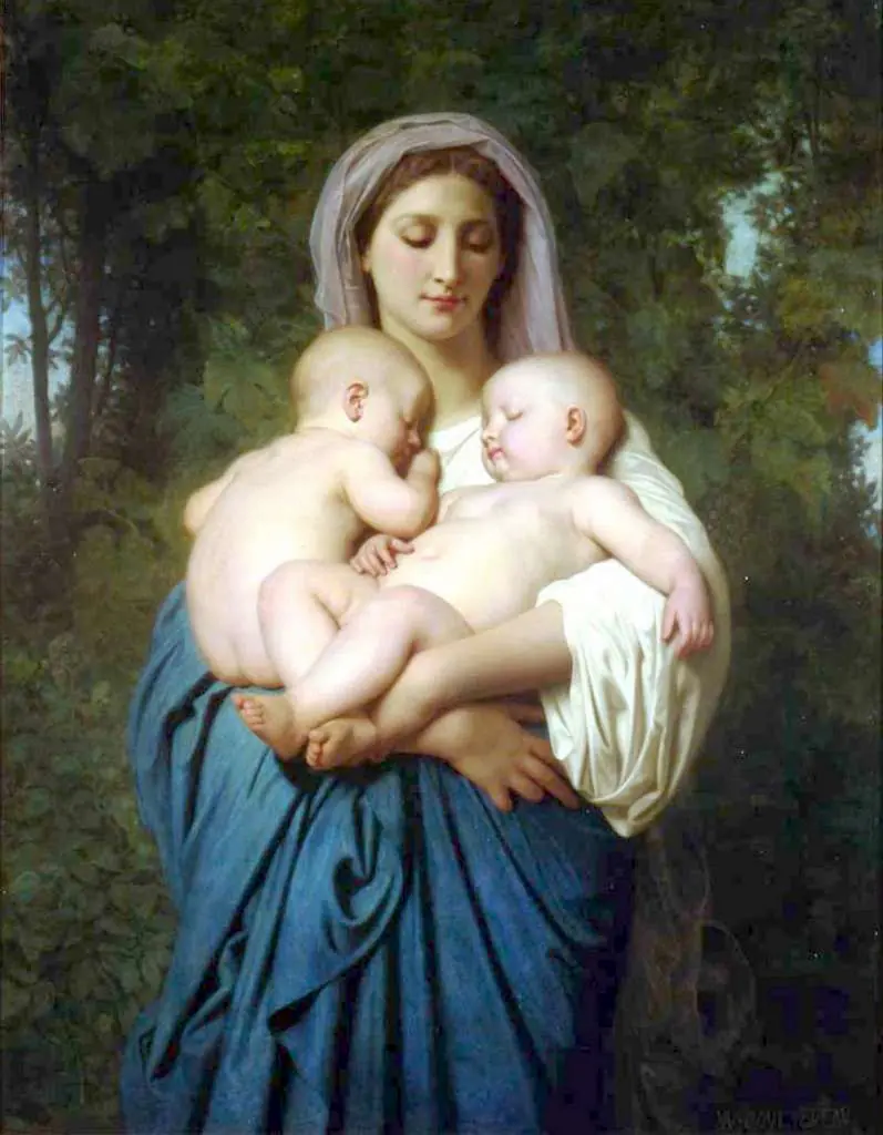 Bouguereau: La Charite 1859