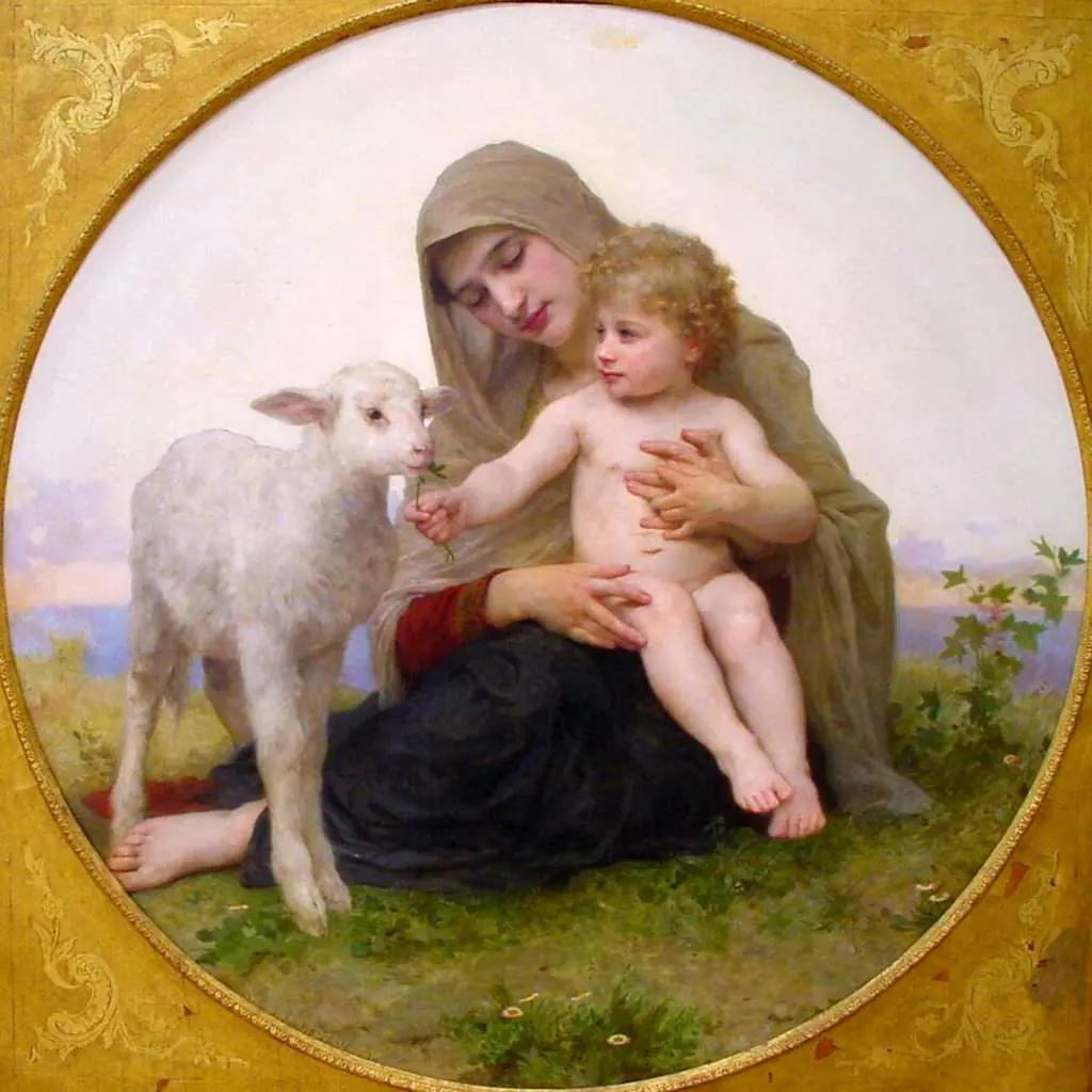 Bouguereau: La Vierge A Lagneau