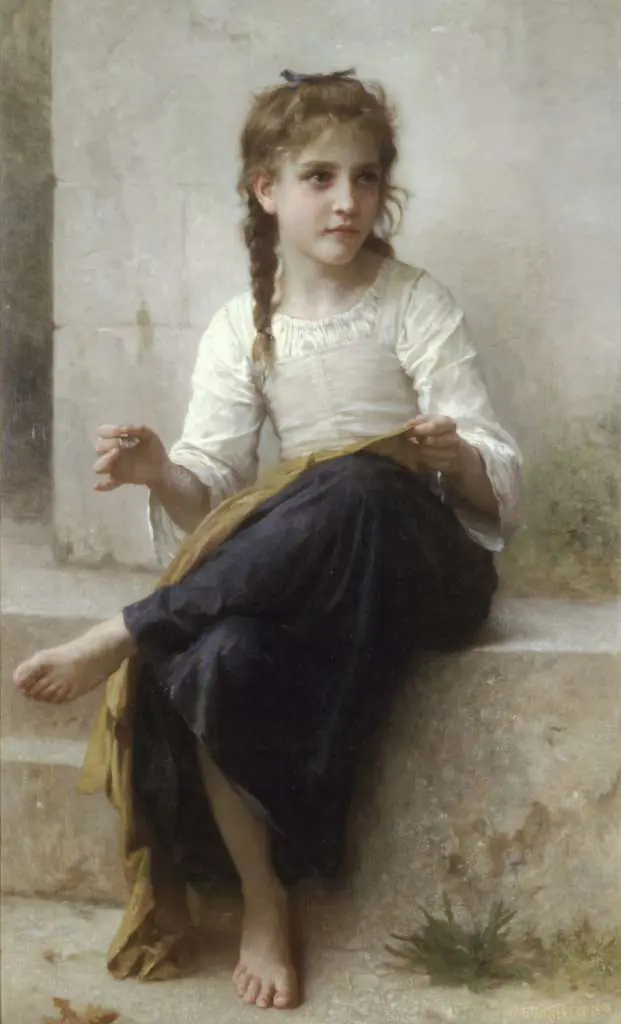 Bouguereau: La Couturiere