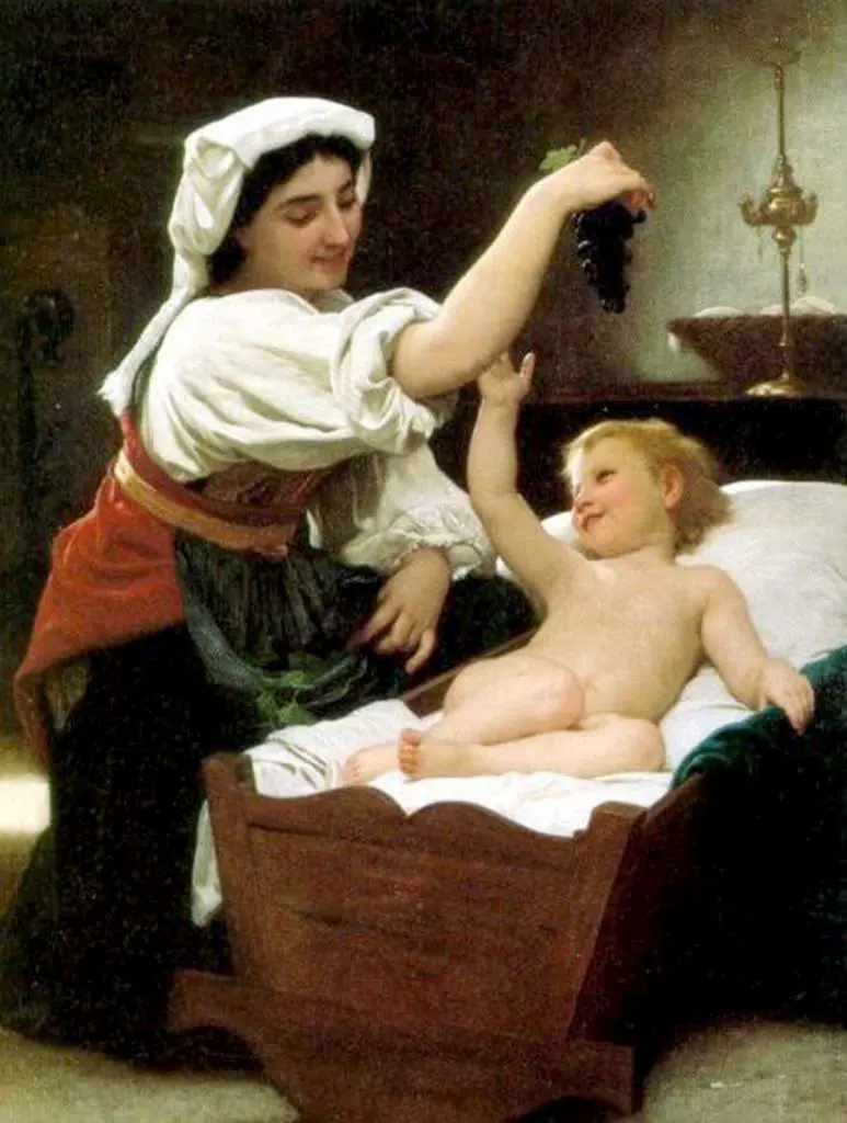 Bouguereau: La Grappe De Raisin
