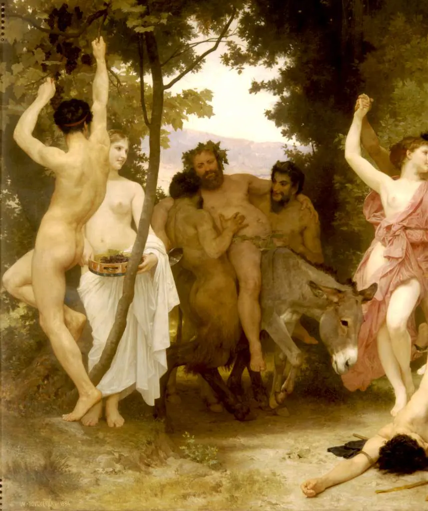 Bouguereau: La Jeunesse De Bacchus Left Dt