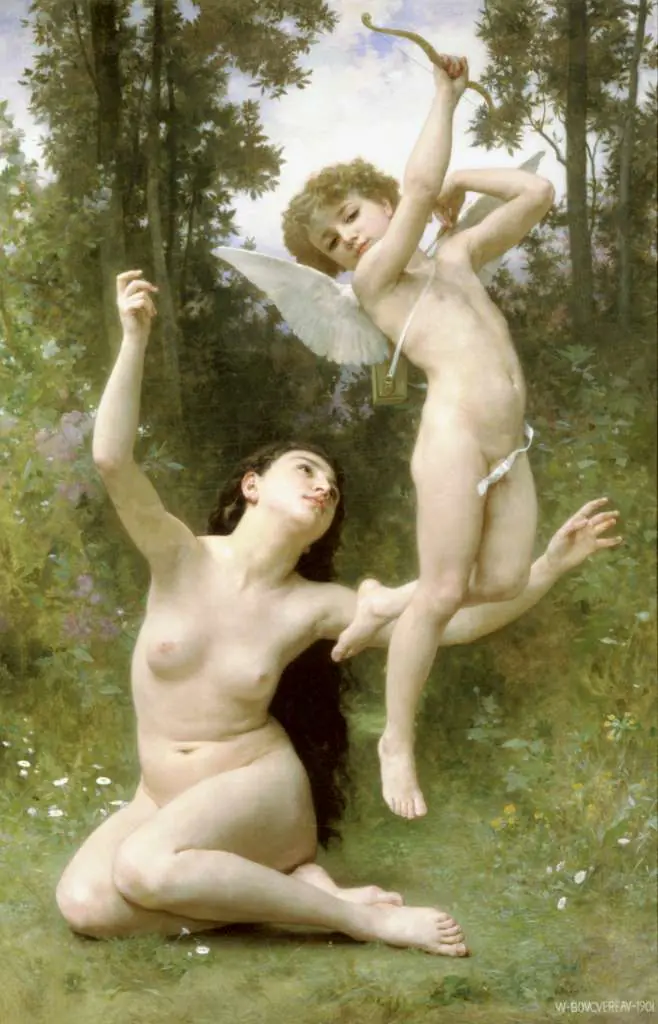 Bouguereau: Lamour Senvole