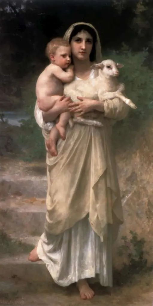 Bouguereau: Le Jeune Bergere 1897